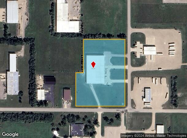  2919 Industrial Ave, Aberdeen, SD Parcel Map