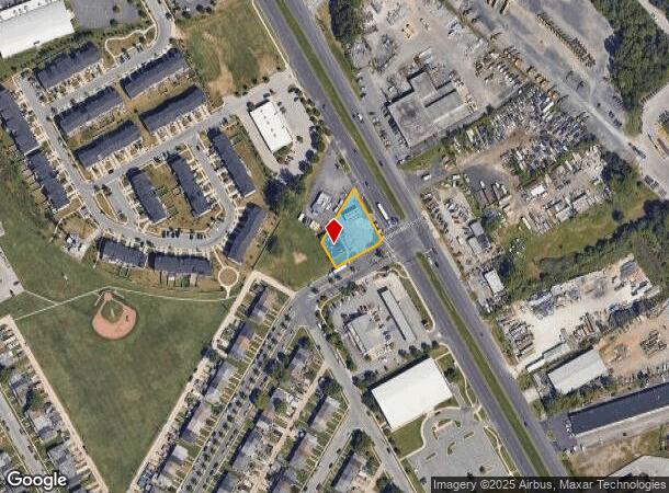  4015 N North Point Blvd, Dundalk, MD Parcel Map