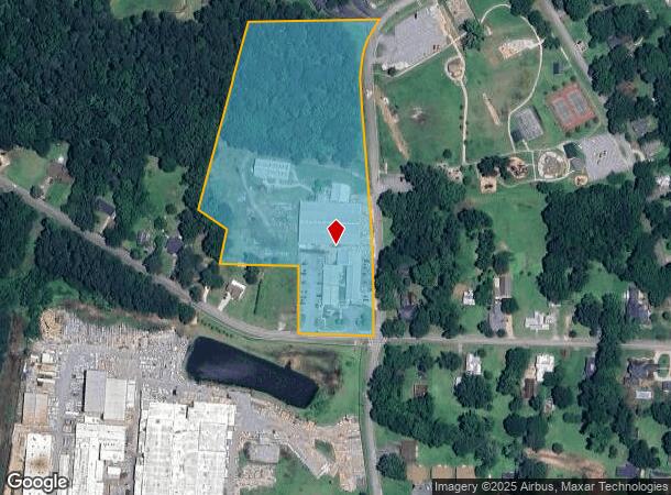 30 Oak St, Hampton, GA Parcel Map