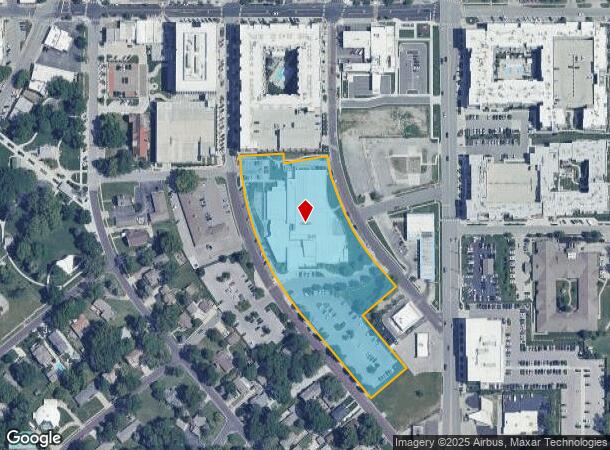  8101 Marty St, Overland Park, KS Parcel Map