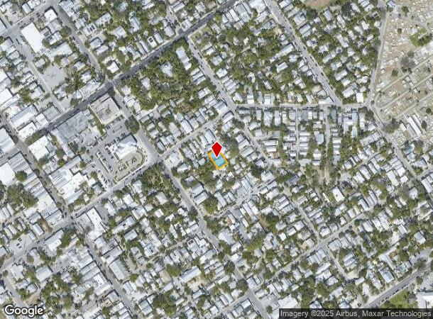 709 Whitmarsh Ln, Key West, FL Parcel Map