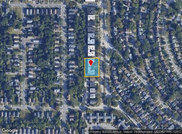  3016 S Moreland Blvd, Cleveland, OH Parcel Map