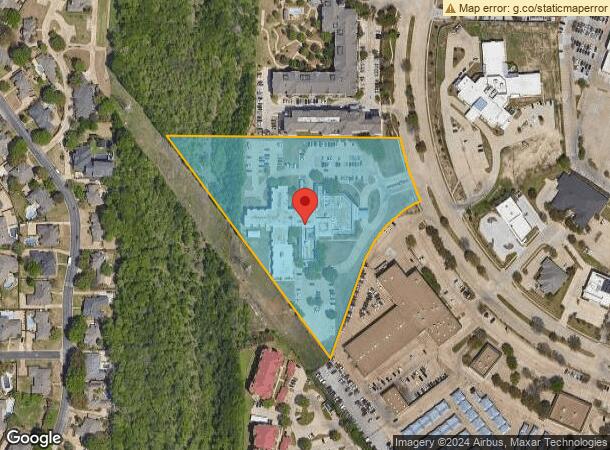  6201 Overton Ridge Blvd, Fort Worth, TX Parcel Map