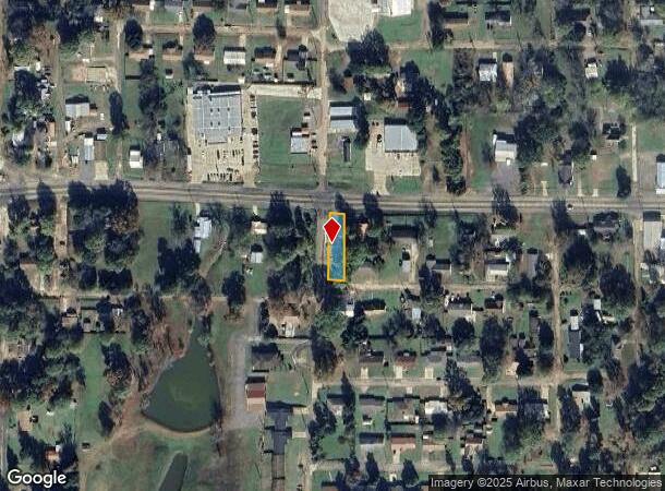 609 W Houston St, Linden, TX Parcel Map