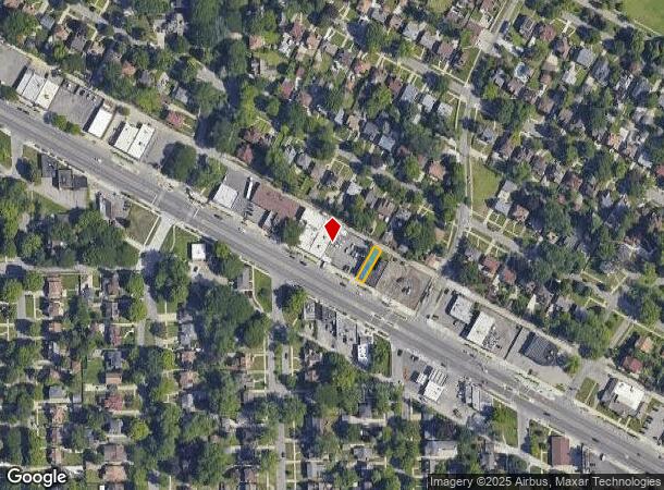  18916 Grand River Ave, Detroit, MI Parcel Map