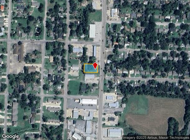 1719 N Center St, Bonham, TX Parcel Map