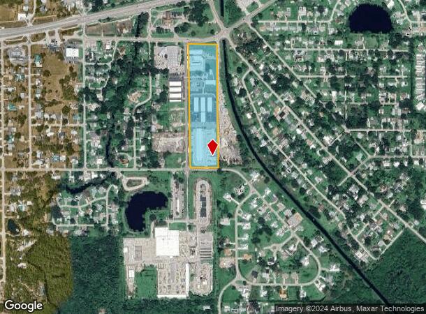  4980 Bayline Dr, North Fort Myers, FL Parcel Map