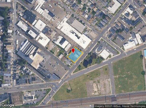  1726 Fairfield Ave, Bridgeport, CT Parcel Map