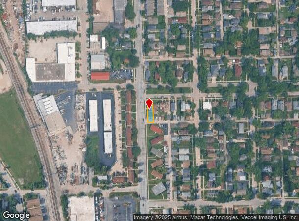 4401 Eberly Ave, Brookfield, IL Parcel Map