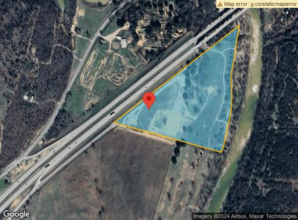  11083 W Interstate 20 S Frontage Rd, Millsap, TX Parcel Map