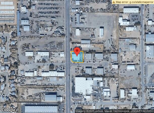  3460 Lee Blvd, El Paso, TX Parcel Map