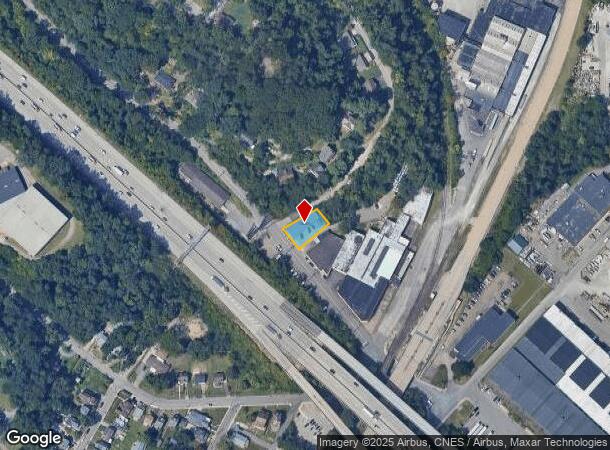  108 Rosslyn Rd, Carnegie, PA Parcel Map