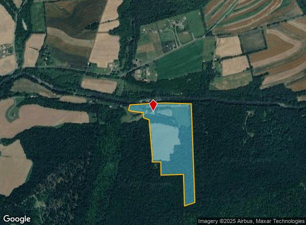1583 Deibler Gap Rd, Dalmatia, PA Parcel Map