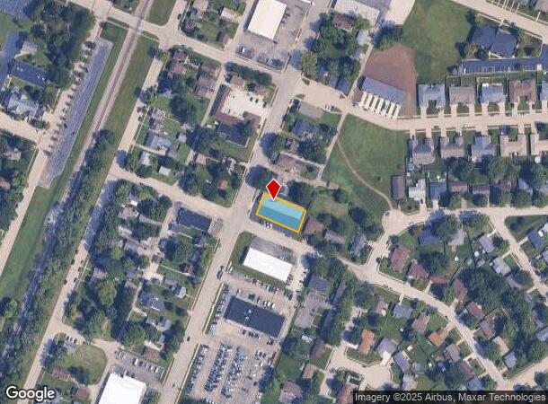 160 S Locust St, Manteno, IL Parcel Map