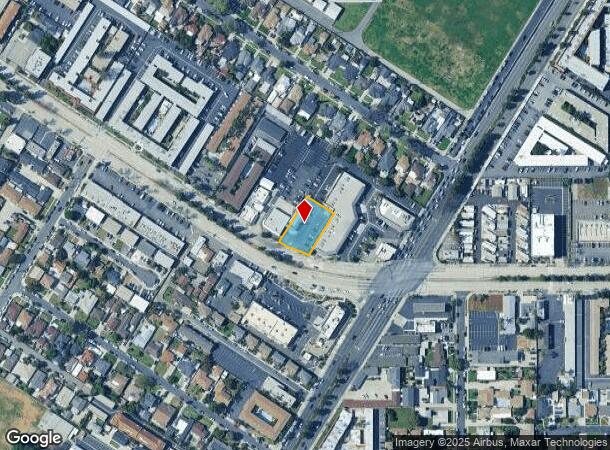 8845 Imperial Hwy, Downey, CA Parcel Map