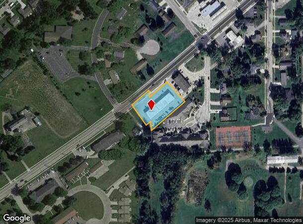  1349 Park Ave, Columbus, WI Parcel Map