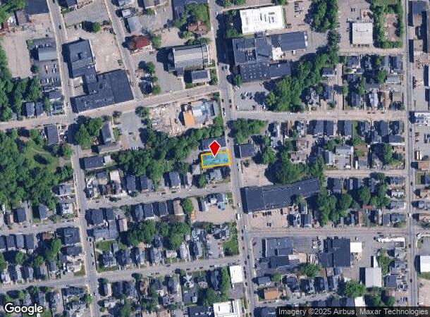  377 Main St, Brockton, MA Parcel Map