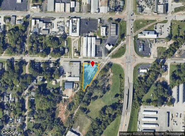  1630 W Walnut St, Springfield, MO Parcel Map