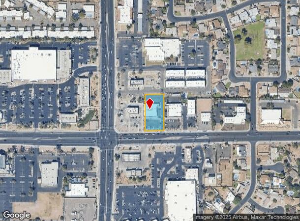  1232 E Southern Ave, Mesa, AZ Parcel Map