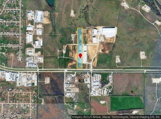138 E Leopard Rd, Rhome, TX Parcel Map