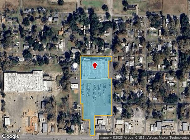 1800 W Laurel Ave W, Eunice, LA Parcel Map