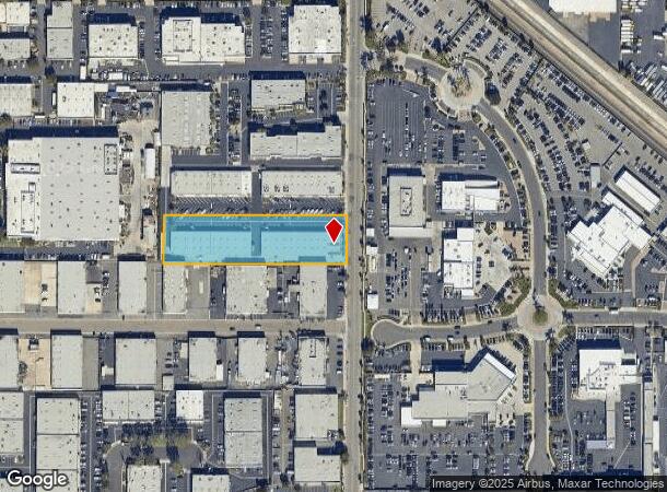 1416 Ritchey St, Santa Ana, CA Parcel Map