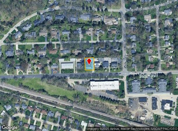 4328 W Bancroft St, Ottawa Hills, OH Parcel Map