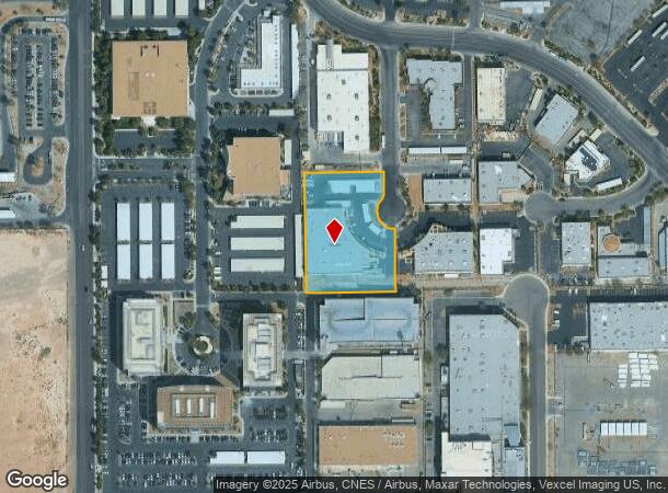 6685 Amelia Earhart Ct, Las Vegas, NV Parcel Map