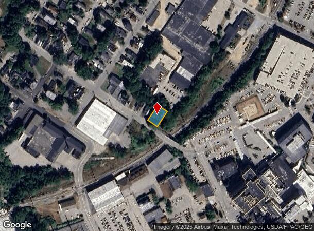  11 Bridge St, Lewiston, ME Parcel Map