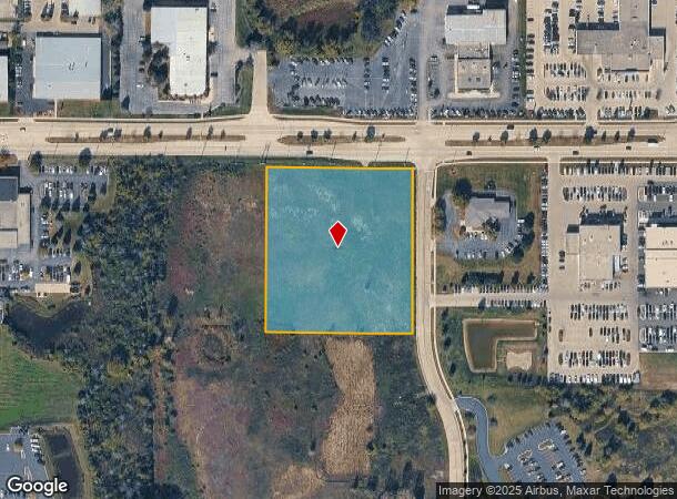 W Washington St, West Bend, WI Parcel Map