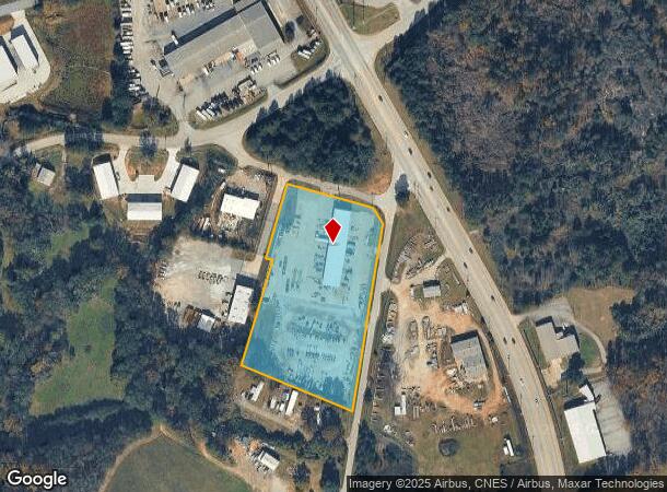 2612 S Old Highway 14, Greer, SC Parcel Map