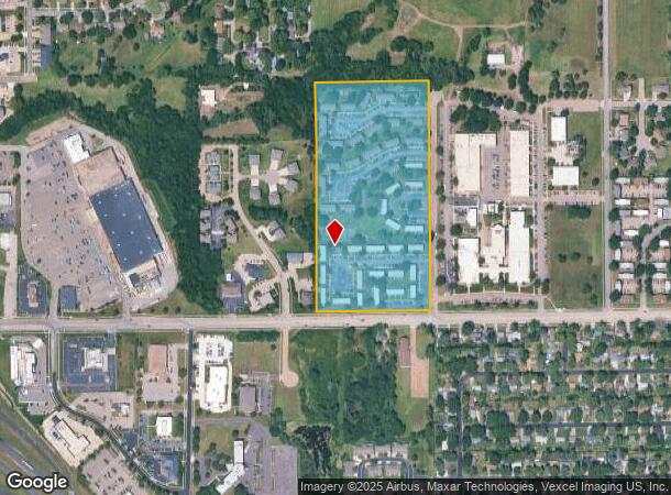 1209 Sw Glendale Dr, Topeka, KS Parcel Map