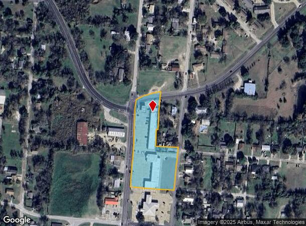 598 N 4Th St, Wills Point, TX Parcel Map