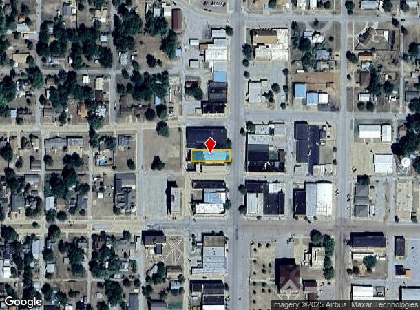  121 N Oklahoma Ave, Mangum, OK Parcel Map