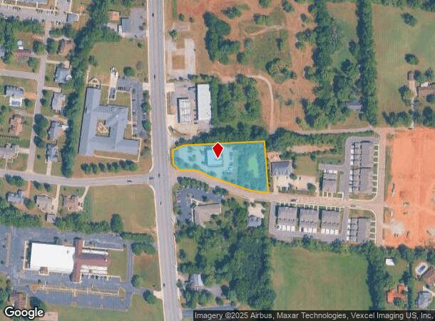  3202 Memorial Blvd, Murfreesboro, TN Parcel Map
