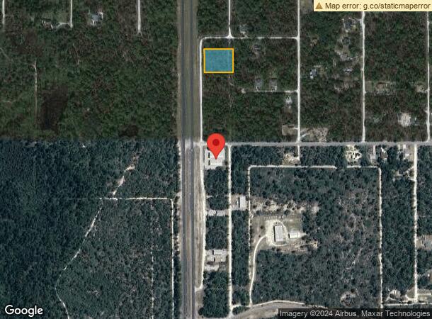  17496 Nicasio Jay Ave, Weeki Wachee, FL Parcel Map