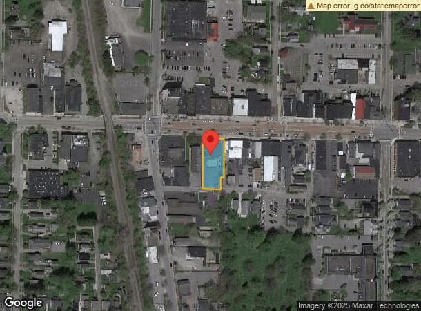  649 Main St, East Aurora, NY Parcel Map