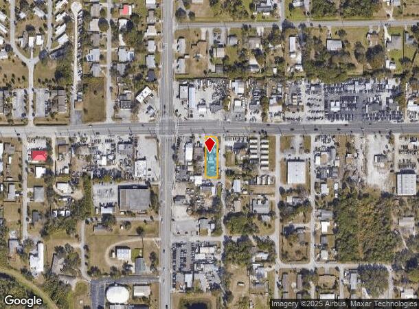 2005 Aurora Rd, Melbourne, FL Parcel Map