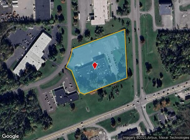 8242 Loop Rd, Baldwinsville, NY Parcel Map