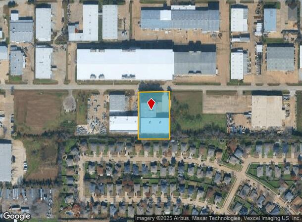 1100 Commercial Blvd S, Arlington, TX Parcel Map