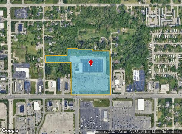  4380 Corunna Rd, Flint, MI Parcel Map