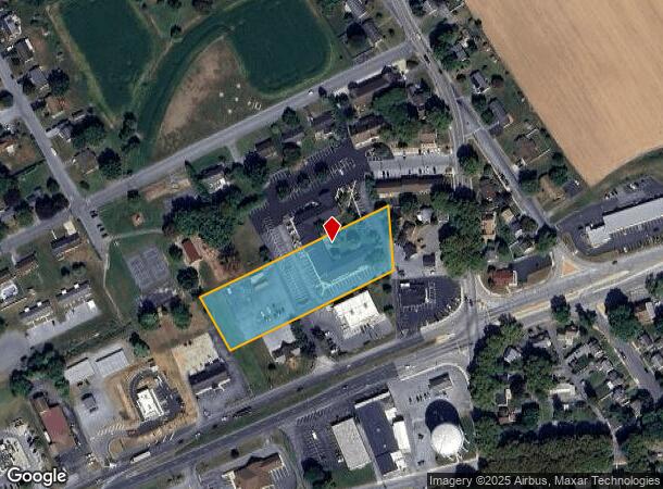  401 N College St, Myerstown, PA Parcel Map