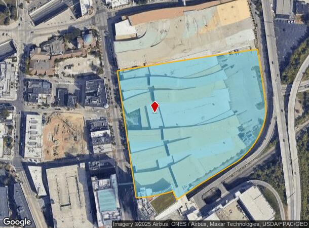 500 N High St, Columbus, OH Parcel Map