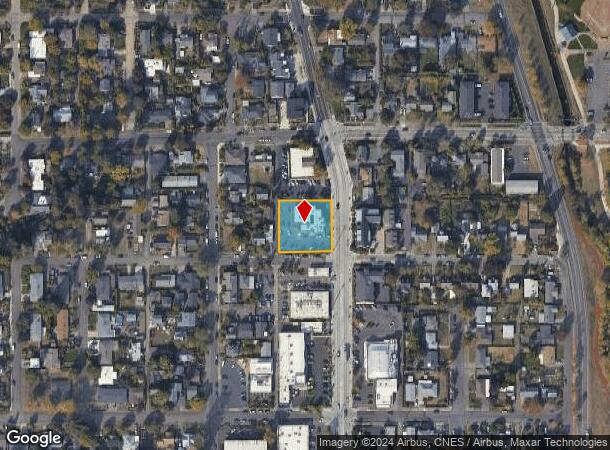  2440 Willamette St, Eugene, OR Parcel Map