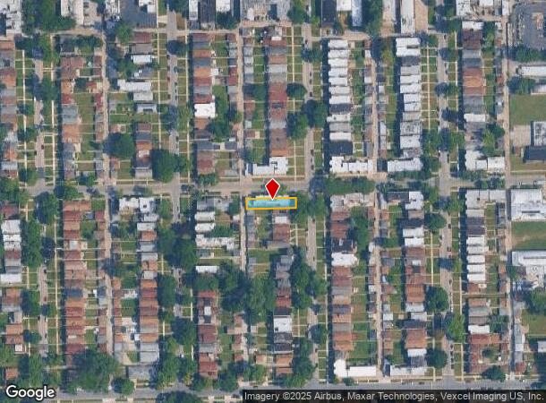  8000 S Prairie Ave, Chicago, IL Parcel Map
