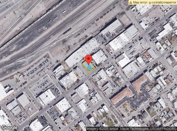  901 Texas Ave, El Paso, TX Parcel Map