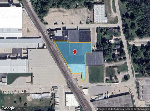  Chapman Ave, Neenah, WI Parcel Map