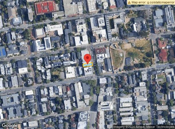  2476 Telegraph Ave, Berkeley, CA Parcel Map