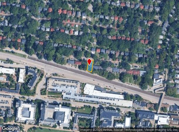  6649 University Dr, Saint Louis, MO Parcel Map