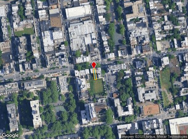  578 Myrtle Ave, Brooklyn, NY Parcel Map